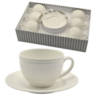 Serwis kawowy 12 elementów 250ml Retro